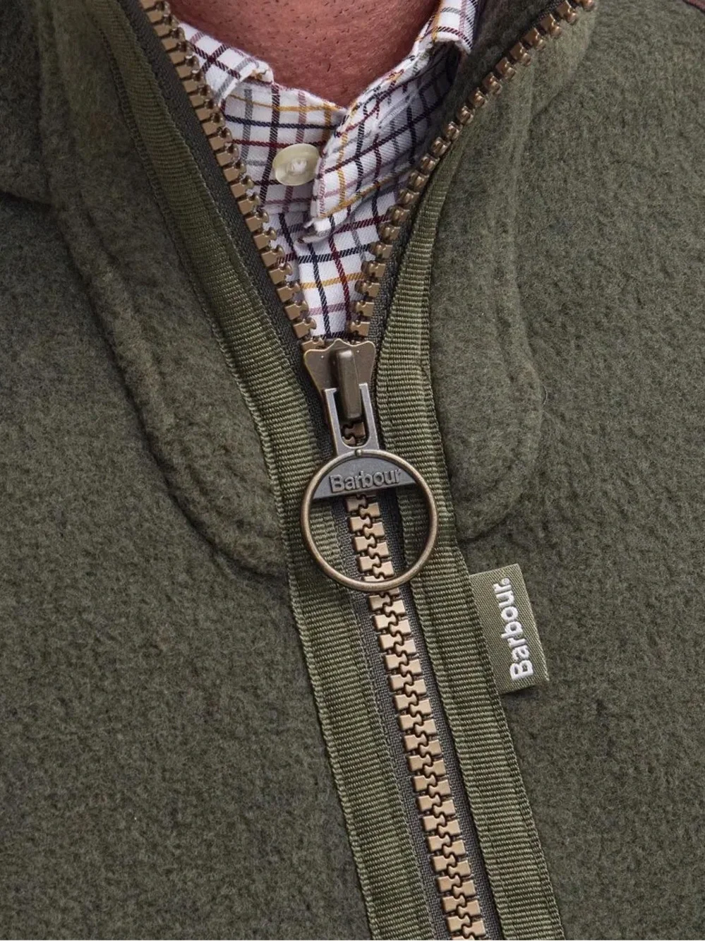 NEW Barbour Langdale Gilet Fleece Vest - XL - Olive